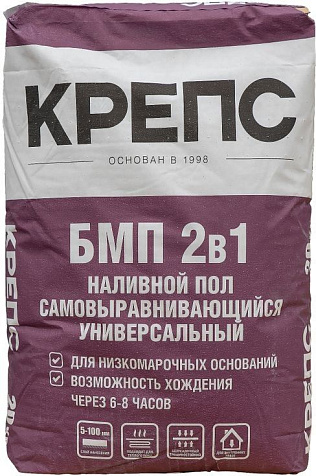 Ровнитель для пола КРЕПС БМП, 20 кг купить в СОМ
