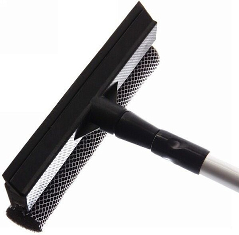 Окномойка Селфи насадка 20см ручка телескоп 93см купить в СОМ