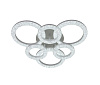 Светильник потолочный Linvel MS 1188/6 Дейя 75W Белый 6750Lm купить в СОМ