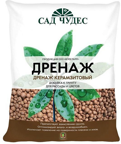 Дренаж Сад Чудес мелкий 2л фракция 4-10мм купить в СОМ