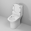 Унитаз-компакт Grossman Classic GR-4465SQ, торнадо, безободковый, сиденье микролифт купить в СОМ