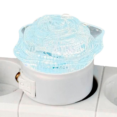Ночник светодиодный LE LED NL-833 0,4W Роза купить в СОМ