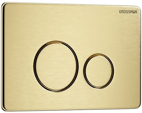 Кнопка для инсталляции Grossman Style 700.K31.05.32M.32M, золото сатиновый купить в СОМ