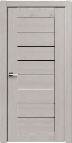 Дверное полотно остекленное Silver PRO-1 Ясень 600х2000мм купить в СОМ