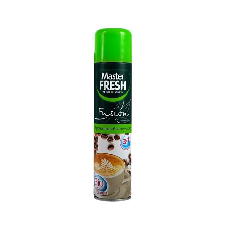 Освежитель воздуха Master Fresh Ароматный капучино 300мл купить в СОМ