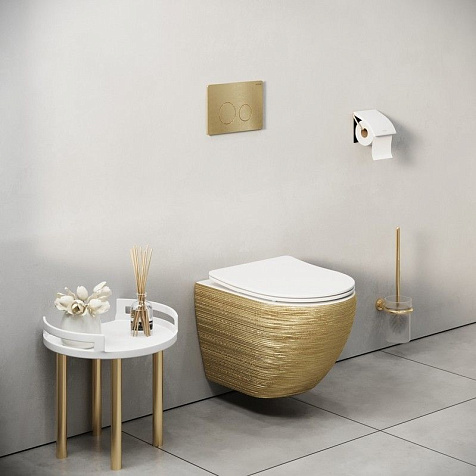 Кнопка для инсталляции Grossman Style 700.K31.05.32M.32M, золото сатиновый купить в СОМ