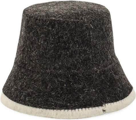 Шапка банная Панама полиэфир, шерсть купить в СОМ