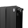 Радиатор биметаллический Royal Thermo Piano Forte, 500/100, 10 секций, черный купить в СОМ