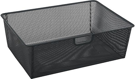 Корзина мелкосетчатая Практик Home GBM 60х20 графит купить в СОМ